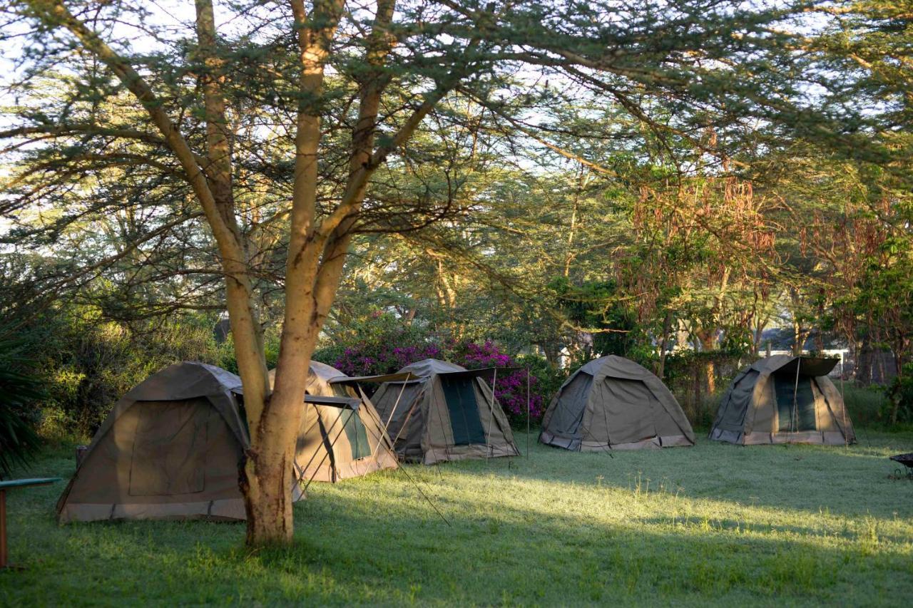 Burch'S Resort Naivasha Camping Bagian luar foto