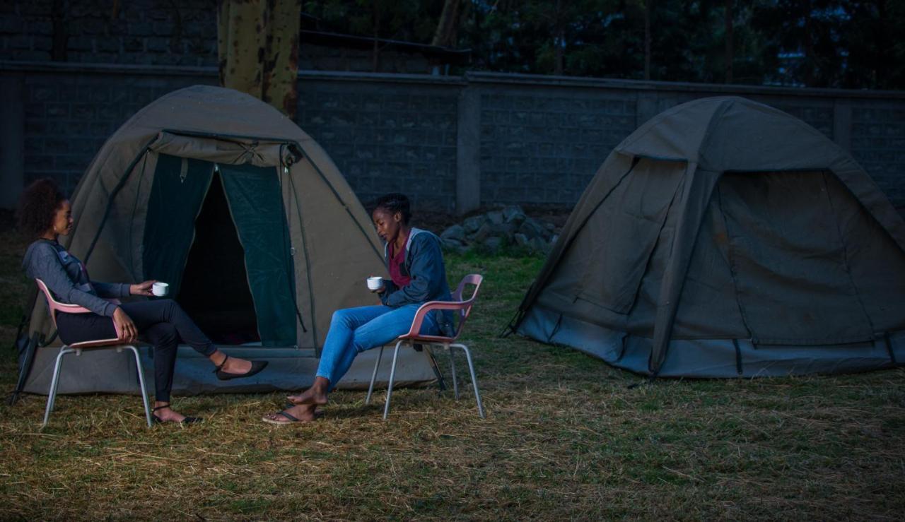 Burch'S Resort Naivasha Camping Bagian luar foto
